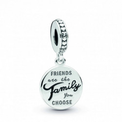 Charm Pendant Famille de Coeur PANDORA MOMENTS