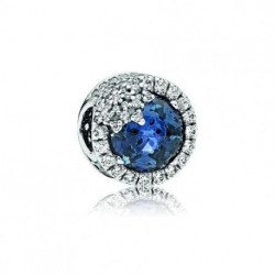 Charm Pave Flocon de Neige Scintillant Bleu PANDORA MOMENTS