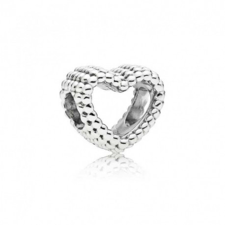 Charm Coeur Perle PANDORA MOMENTS Charm Coeur Perle PANDORA MOMENTS