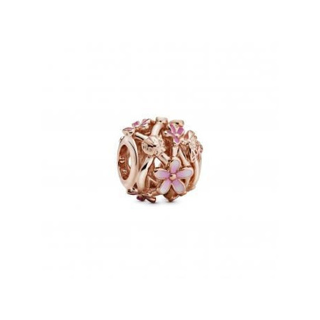 Charm Marguerite Ajoure Rose PANDORA MOMENTS Charm Marguerite Ajoure Rose PANDORA MOMENTS