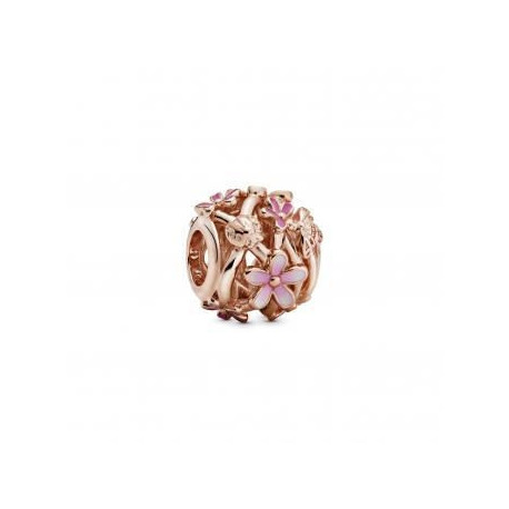 Charm Marguerite Ajoure Rose PANDORA MOMENTS