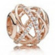 Pandora — Charm Scintillant & Lignes Polies