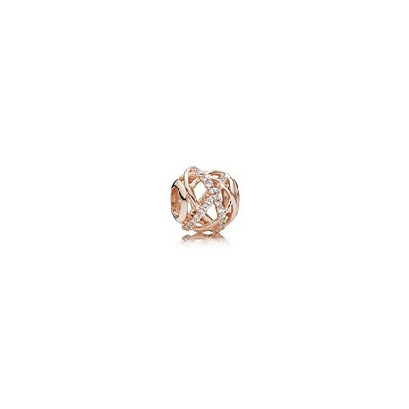 Pandora — Charm Scintillant & Lignes Polies