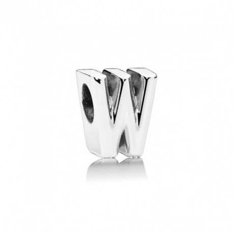Charm Lettre W PANDORA MOMENTS Charm Lettre W PANDORA MOMENTS