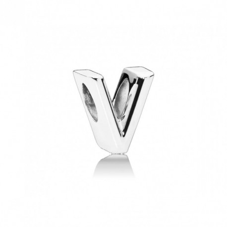 Charm Lettre V PANDORA MOMENTS Charm Lettre V PANDORA MOMENTS