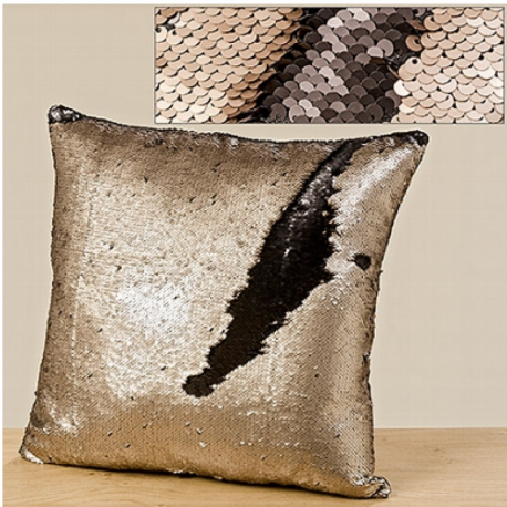 Coussin à sequins réversibles Oscari 50 x50 cm Coussin à sequins réversibles Oscari 50 x50 cm
