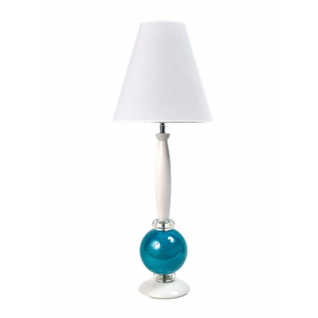 Lampe turquoise