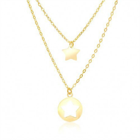 Collier Femme en Or Jaune 9 Carats Collection Juliette