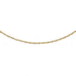 Collier femme Fantaisie Or jaune et blanc 9 carats collection Nathalie