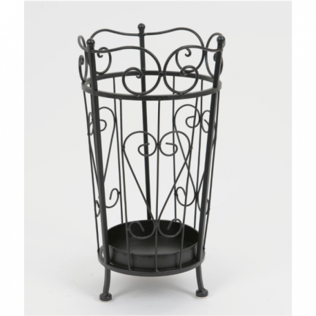 Porte parapluie rond noir Porte parapluie rond noir