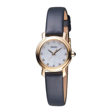 Montre Femme Classique Rosée et Noire SEIKO Montre Femme Classique Rosée et Noire SEIKO