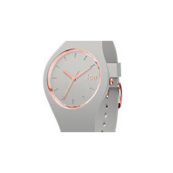 Montre Femme ICE WATCH, ICE Glam Gris Claire et Rose Taille M