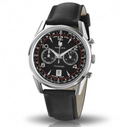 Montre Homme Himalaya 40 mm LIP Cuir Noir