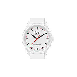 Montre Mixte ICE WATCH, ICE Solaire Blanche et Noir Taille M