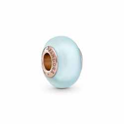 Pandora — Charm Verre de Murano Bleu Mat