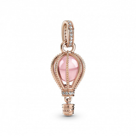 Charm Pendant MontgolfiËre Rose Scintillant PANDORA MOMENTS Charm Pendant MontgolfiËre Rose Scintillant PANDORA MOMENTS