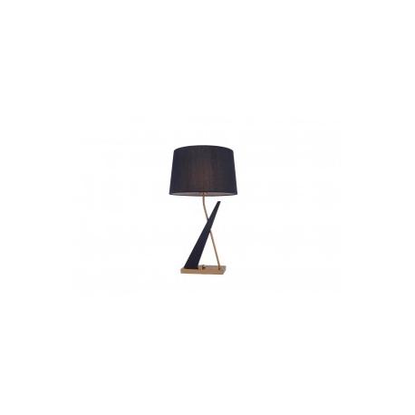 Lampe Art Déco en métal or Lampe Art Déco en métal or
