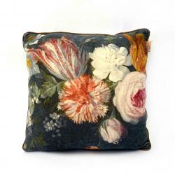Coussin Lady Rose velours Imbarro