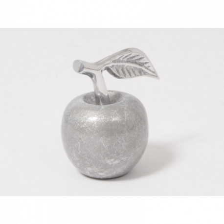 Statuette pomme argenté 11 cm FEERIE Statuette pomme argenté 11 cm FEERIE