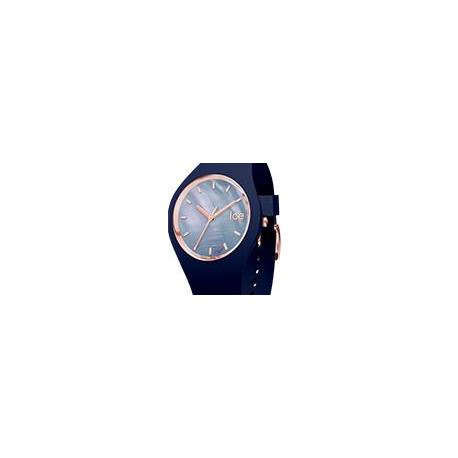 Montre Femme ICE WATCH, ICE Pearl Bleu Marine et effet Nacre Taille S