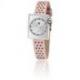 Montre Femme Mach 2000 Mini Argentée et Bracelet Cuir Rose LIP