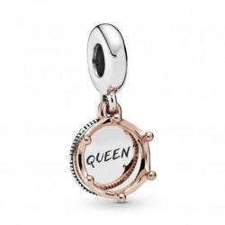 Charm Reine et Couronne Royal Rose PANDORA MOMENTS