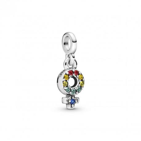 Pandora — Charm Pendant Symbole Féminin Argent Massif