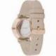 Montre Femme Le Couronnement Dorée et Bracelet Cuir Beige Cluse