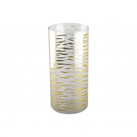 Vase Kenya motif Zébré doré Vase Kenya motif Zébré doré