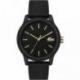 Montre Homme 12.12 LACOSTE, silicone noir