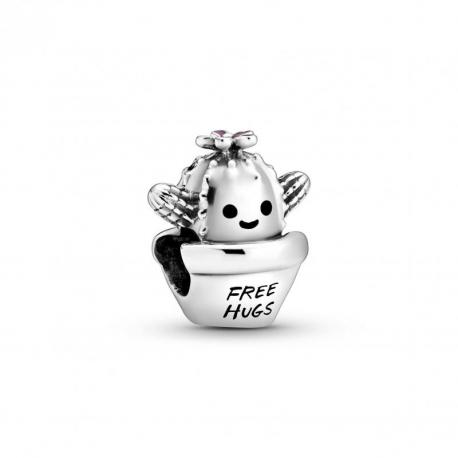 Charm Cactus Free Hugs (Calins Gratuits) PANDORA MOMENTS Charm Cactus Free Hugs (Calins Gratuits) PANDORA MOMENTS