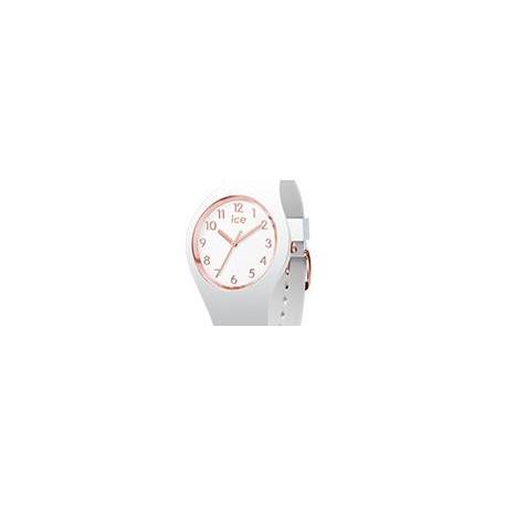 Montre Femme ICE WATCH, ICE Glam Blanche et Rose Taille XS