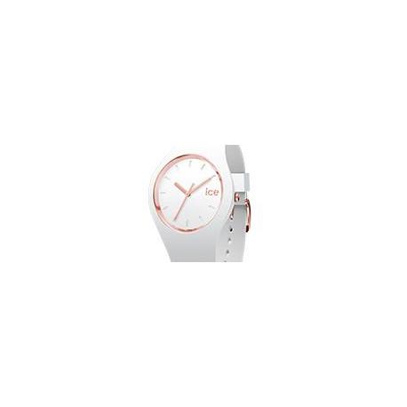 Montre Femme ICE WATCH, ICE Glam Blanche et Rose Taille S