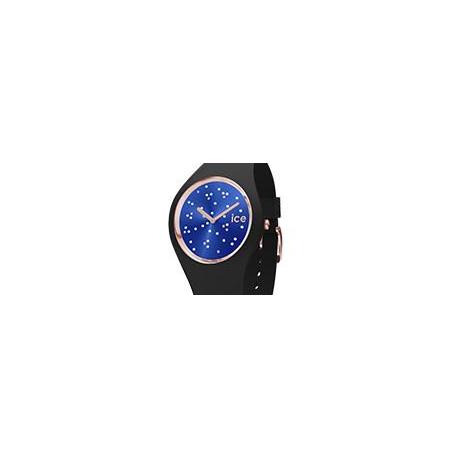 Montre Femme ICE WATCH, ICE Cosmos Noir et Bleu Marine Taille S