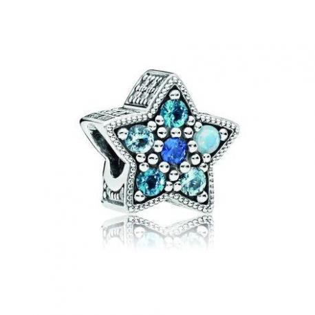 Charm Etoile Bleue Brillante PANDORA MOMENTS Charm Etoile Bleue Brillante PANDORA MOMENTS