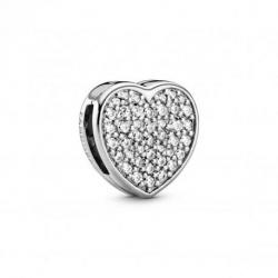 Charm Clip Coeur Pave PANDORA REFLEXION