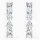 Boucles d'Oreilles Femme Tennis Swarovski