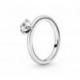 Bague Solitaire Coeur PANDORA