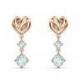 Boucles d'Oreilles Femme Lifelong Swarovski