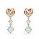 Boucles d'Oreilles Femme Lifelong Swarovski