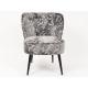 Fauteuil miel Priscille