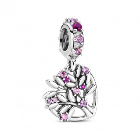 Charm Pendant Arbre de Vie Coeur Rose PANDORA MOMENTS Charm Pendant Arbre de Vie Coeur Rose PANDORA MOMENTS