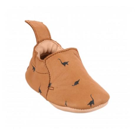 Chaussons blumoo Dino Easy Peasy marron