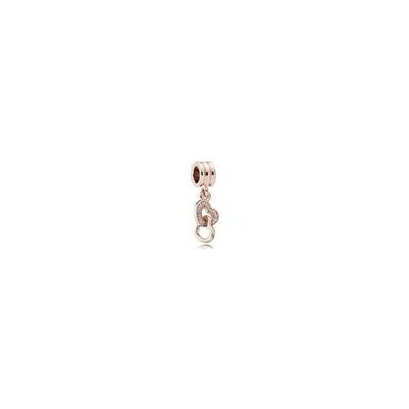 Charm Pendant Coeurs Lies Rose PANDORA MOMENTS Charm Pendant Coeurs Lies Rose PANDORA MOMENTS