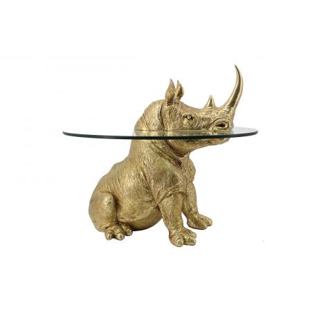Table basse Rhinocéros doré Table basse Rhinocéros doré