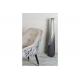 Vase Bicolore gris et argent Triangle