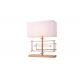 Lampe lignes Pistons or