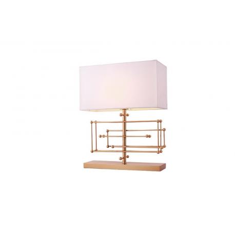 Lampe lignes Pistons or Lampe lignes Pistons or