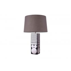 Lampe Pastilles noir et argent