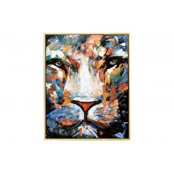 Tableau Lion 80 x 100 cm